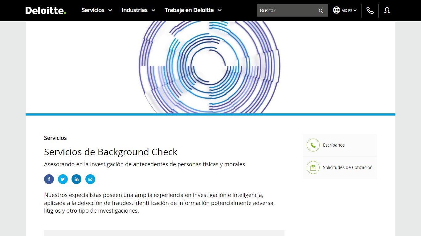Servicios de Background Check | Deloitte México