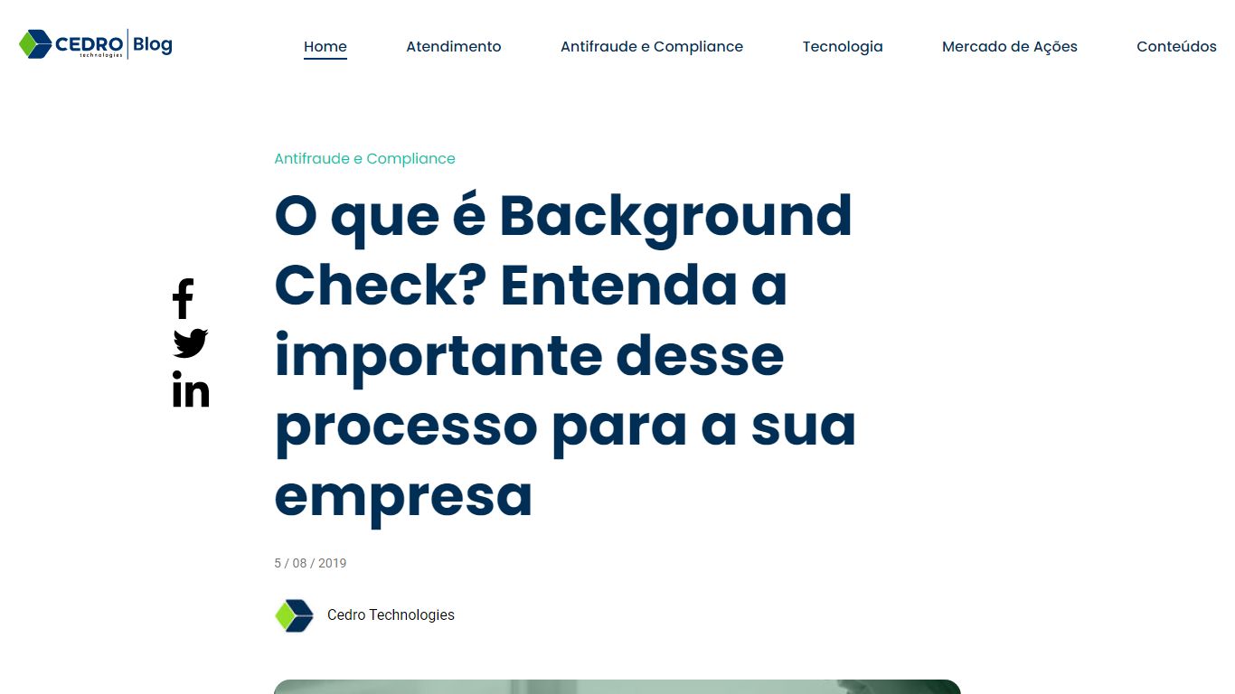 O que é Background Check? Entenda a importante desse processo para a ...